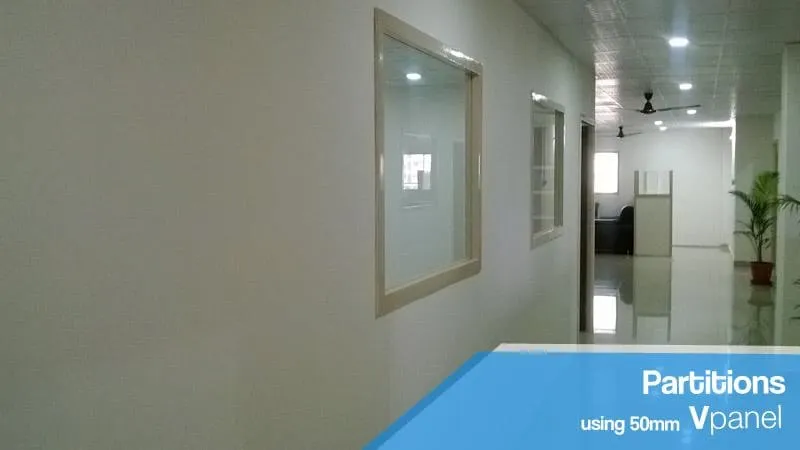 Make your partitions look more stylish using Fiber Cement