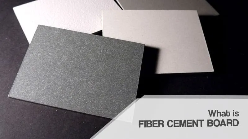 What is fiber cement board? 