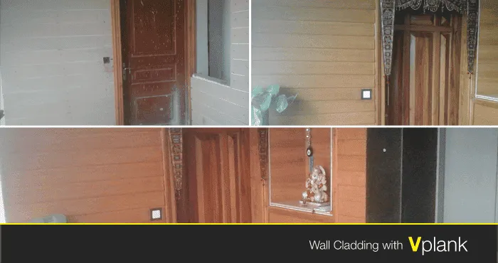 Wood Finish Wall Cladding